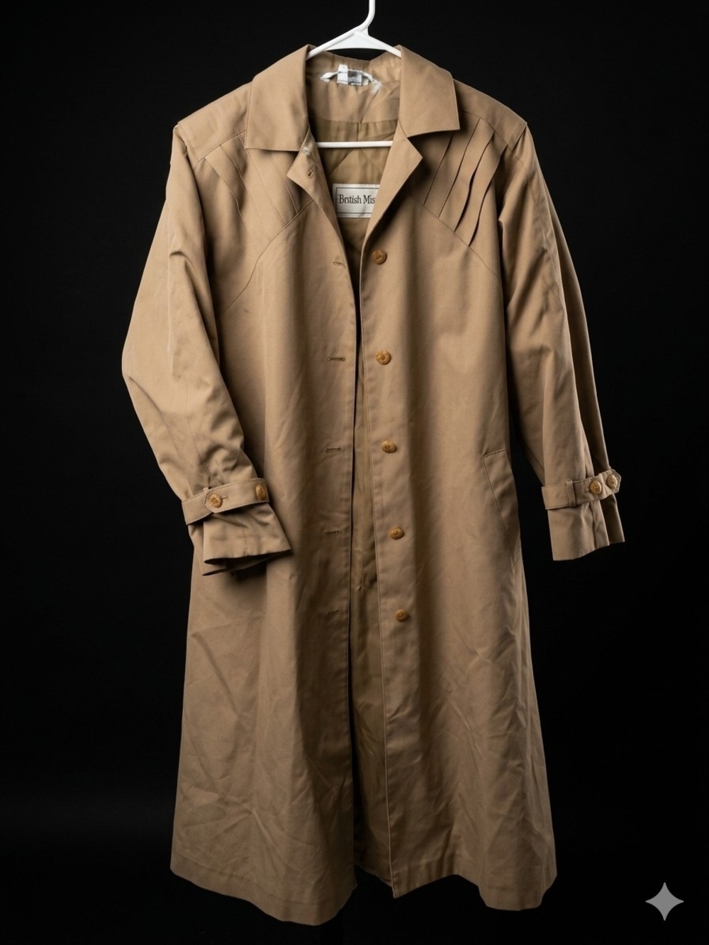 Tan Women's Trench Coat